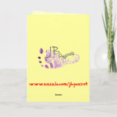 パーティーの誕生日！ カード (裏面)