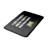 パーティーの読書の本 バスマット (アングル)