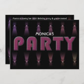 パーティーの起動 招待状 (正面/裏面)