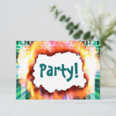 パーティーの送風招待状 招待状 (スタンド正面)