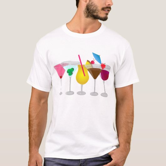 パーティーの飲み物 Tシャツ (正面)