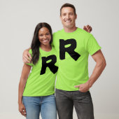 パーティーのTシャツ: 手紙r Tシャツ (ユニセックス)