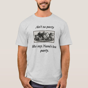 パーティーはありません Tシャツ