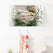 パーティーはここから始まる！ フォトウェディングバナー 横断幕 (インサイチュ)