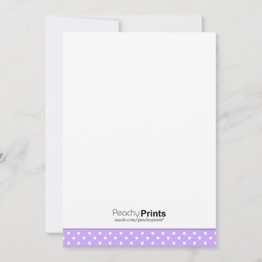 パーティーはギャルな女の子の赤ん坊シャワーを持つだろう 招待状 (裏面)