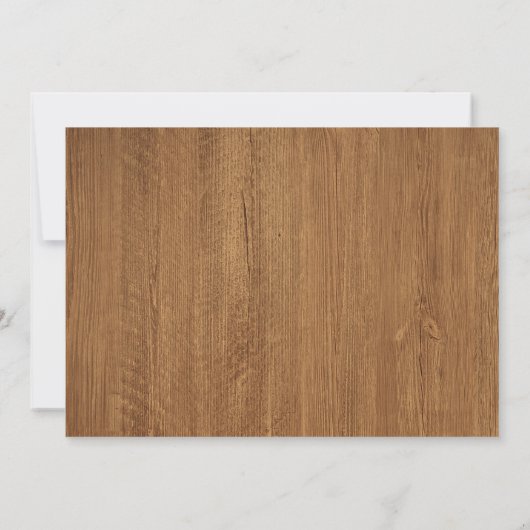 パーティーは牛の来家の農場の招待 招待状 (裏面)