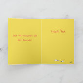 パーティーは終わりだ サンキューカード (内部)