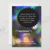 パーティーは誕生日のパーティの招待状をつけます 招待状 (裏面)