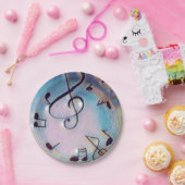 パーティーは音楽をめっきします ペーパープレート (パーティー)