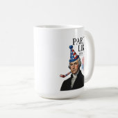 パーティーは1776年みたいに コーヒーマグカップ (正面右)