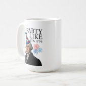 パーティーは1776年みたいに コーヒーマグカップ (正面左)