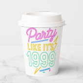 パーティーは1999のように®™ - ネオンの電圧 紙コップ (裏面)