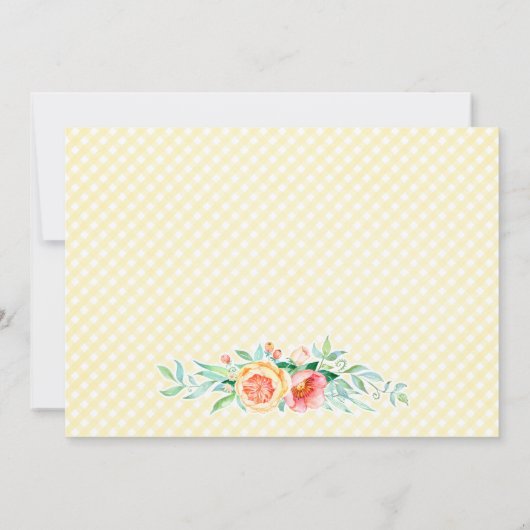 パーティーは、女の子のための2番目の誕生日を回す期日が来ている 招待状 (裏面)