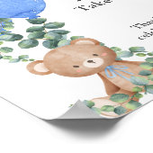 パーティーはOh Boy Bearバルーンユーカリを好む ポスター (角)