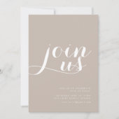 パーティーへのご招待 すべてのシーンに 招待状 (正面)