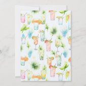 パーティーへのご招待 カクテル ハウスウォーミングパーティー 招待状 (裏面)