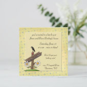 パーティーへの招待 友達歓迎 招待状 (スタンド正面)