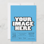 パーティーまたはイベント 招待状 (正面)