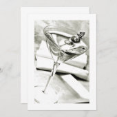 パーティーまたは成人向けのイベントのお誘い 招待状 (正面/裏面)