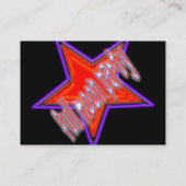 パーティーまたは激賞カード 名刺 (裏面)