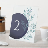 パーティーや結婚式のテーブル番号 台座サイン (インサイチュ)