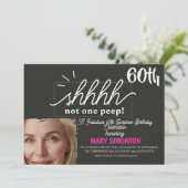 パーティーをしよう！素敵な60歳のサプライズ・パーティー 招待状 (スタンド正面)