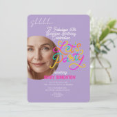 パーティーをしよう！素敵な60歳のサプライズ・パーティー 招待状 (スタンド正面)