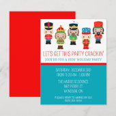 パーティーを始めよう！くるみ割り人形パーティー 招待状 (正面/裏面)