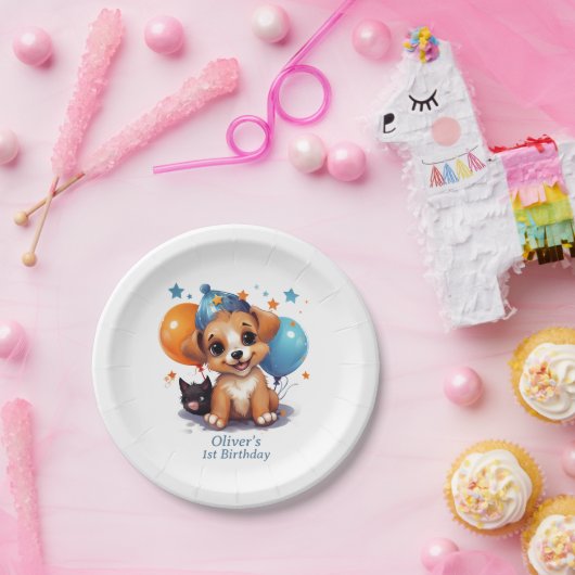 パーティーを恋しく思出さない:誕生日パーティープレート ペーパープレート (パーティー)