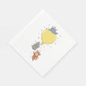 パーティーを持つ動物 スタンダードランチョンナプキン (角)