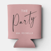 パーティーを楽しむ バチェロレッテグループパーティーの名前 缶クーラー (裏面)