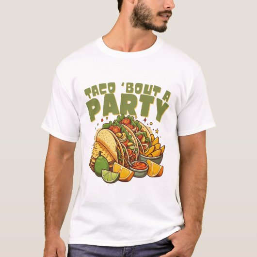 パーティーを楽しもう Tシャツ (正面)