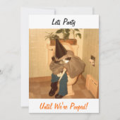 パーティーを閉じ込めるまで招待状 招待状 (正面)