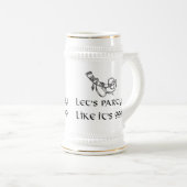 パーティーを999年のように ビールジョッキ (正面右)