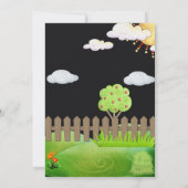 パーティーアットザファーム誕生日招待状 招待状 (裏面)