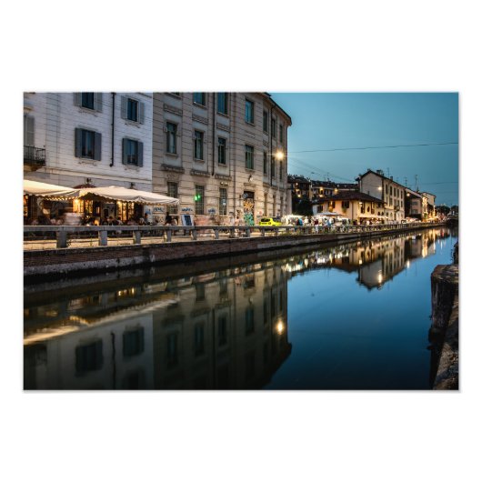 パーティーアットニビリオ運河 フォトプリント            (正面)