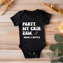 パーティーアットマイクリブ2AM |かわいいおもしろいベビー