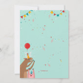 パーティーアニマルの招待状 招待状 (裏面)