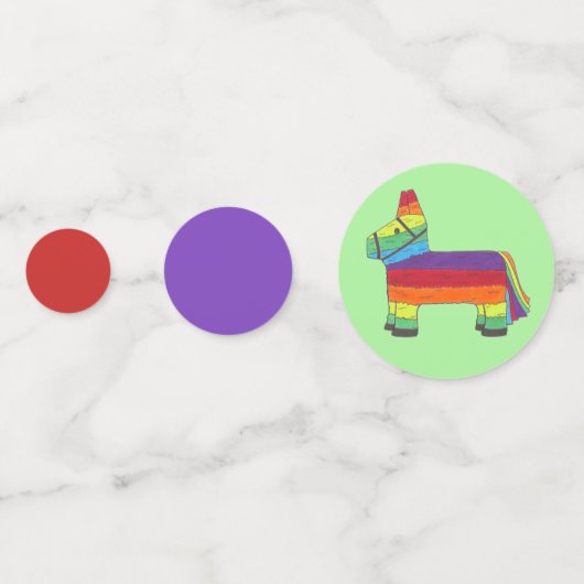 パーティーアニマルシンコデマヨレインボンドンキーピアナタ コンフェッティ (裏面)