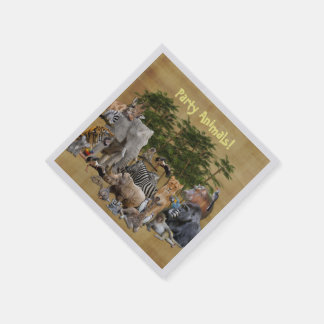 パーティーアニマルズカクテルナプキン スタンダードカクテルナプキン