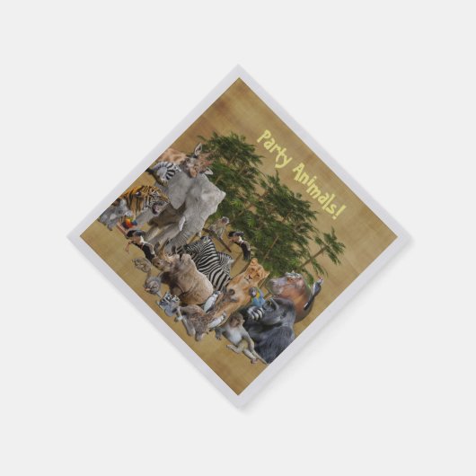 パーティーアニマルズカクテルナプキン スタンダードカクテルナプキン (角)