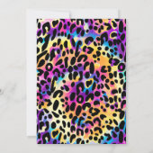 パーティーアニマルズサファリインボーチエ誕生日 招待状 (裏面)