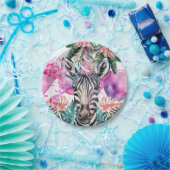 パーティーアニマルズサファリジャングルワイルドワン誕生日 ペーパープレート (パーティー)