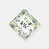 パーティーアニマルズサファリツーワイルドボーイバースデーパーティー スタンダードカクテルナプキン (角)