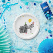 パーティーアニマルズサファリパーティーボーイワイルド誕生日 ペーパープレート (パーティー)