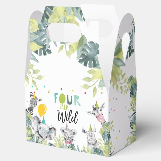 パーティーアニマルズサファリフォーエバーワイルドボーイ誕生日 フェイバーボックス (オープン)