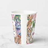 パーティーアニマルズサファリワイルドスリーバースデーパーティー 紙コップ (左)