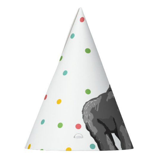 パーティーアニマルズサファリワイルドワンジャングルズー誕生日 パーティーハット (左)