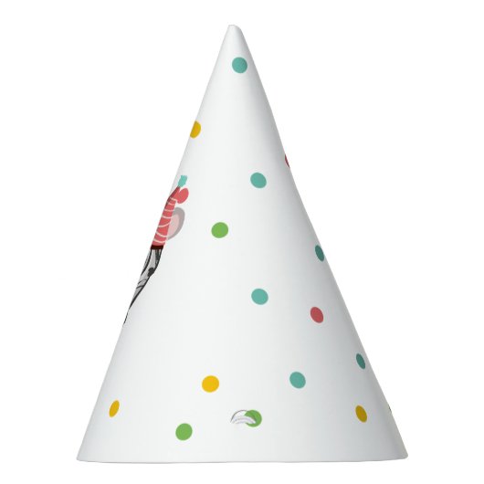 パーティーアニマルズサファリワイルドワンジャングルズー誕生日 パーティーハット (右)