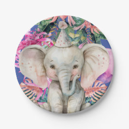 パーティーアニマルズサファリワイルドワンボーイバースデーパーティー ペーパープレート